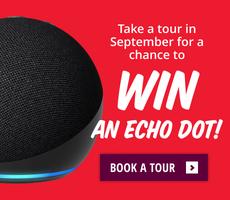 Tour in September and enter to win an Echo Dot!