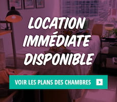 Location immédiate disponible