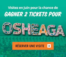 Visitez en Juin pour la chance de gagner 2 tickets pour OSHEAGA.