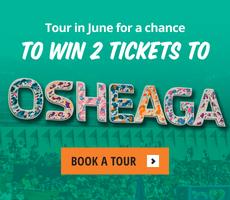 Tour in June for a chance to win 2 OSHEAGA tickets.