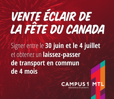 Vente Flash du Canada entre le 30 juin et le 4 juillet 2025