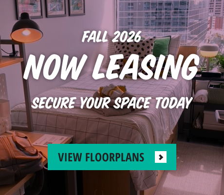 Fall 2026 now leasing secure your space today. View floorplans.